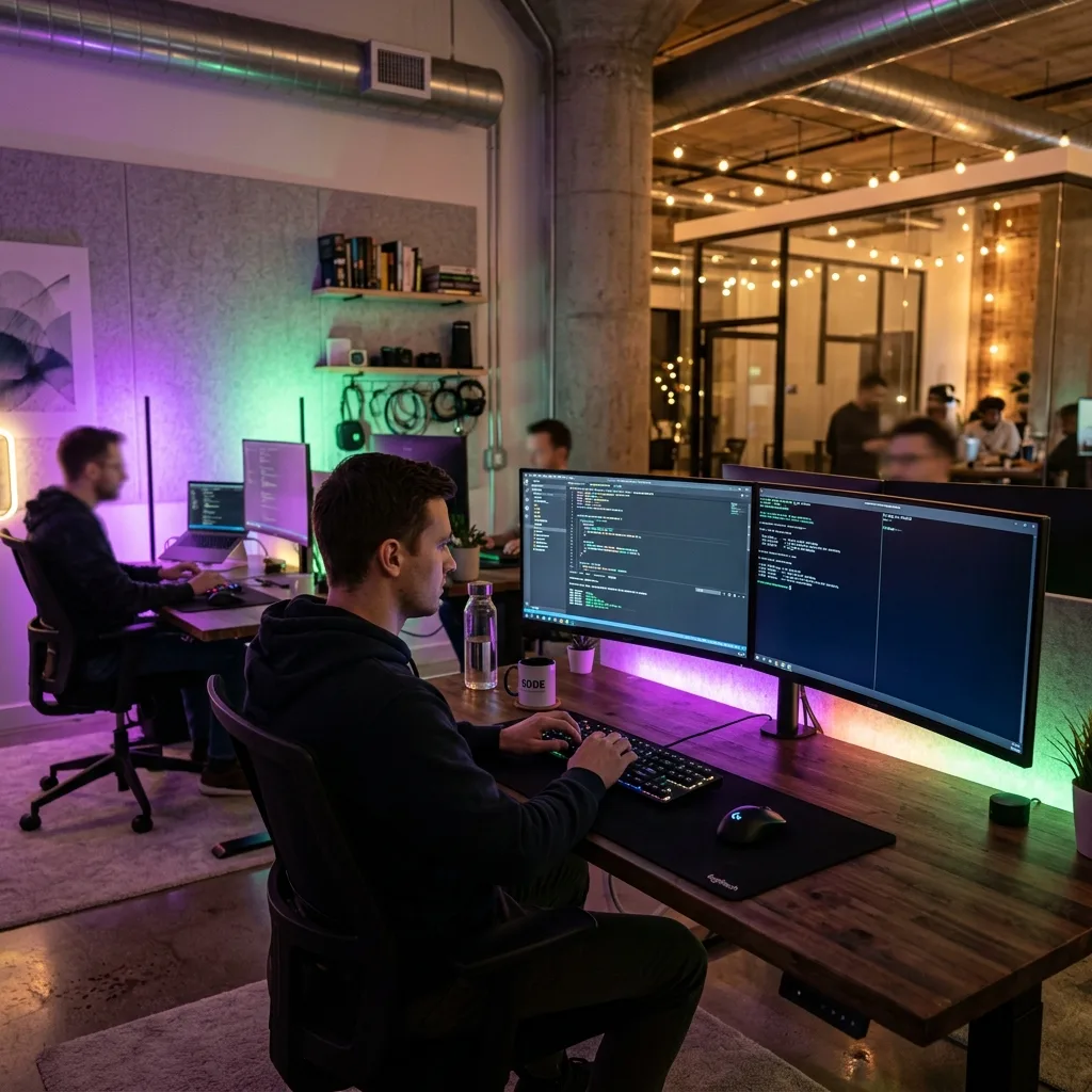 Collaborative and dynamic office workplace environment at UNIXDEV