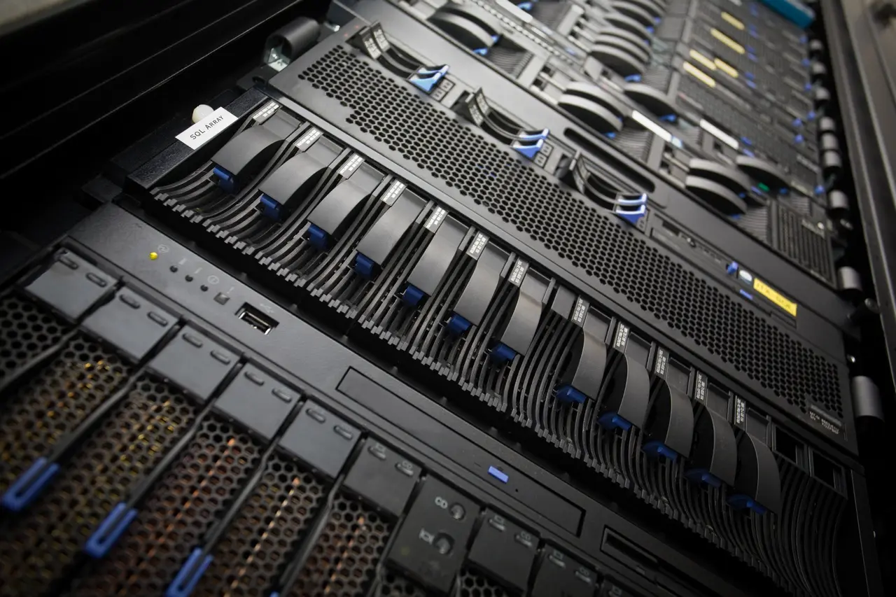Server room cover image for large application hosting content
